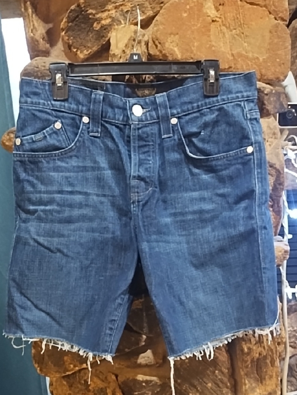 Rock & Republic Men's Denim Cutoff Shorts